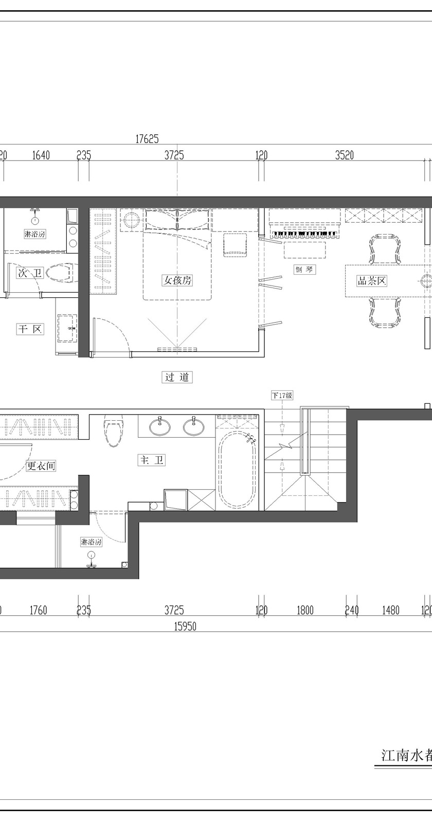 中式平面設(shè)計(jì)效果圖